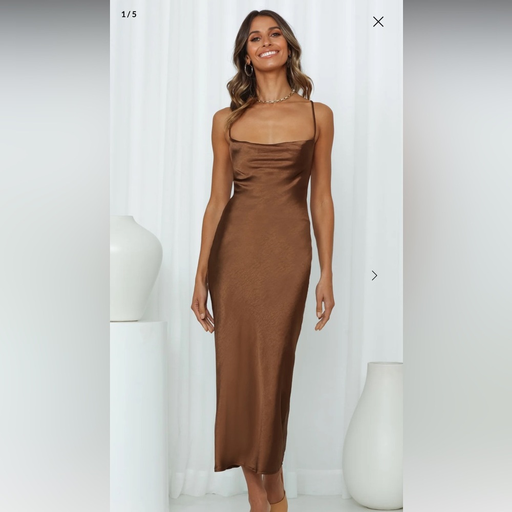 Hello Molly Who Loves You Midi Dress